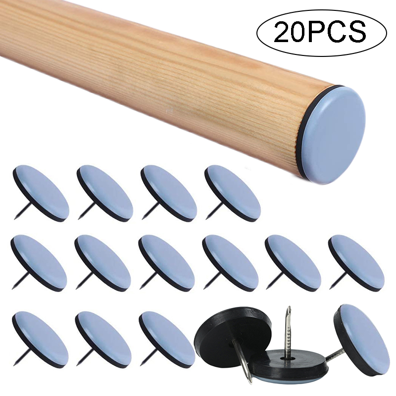 Cabinet Hinge Overlay - 20Pcs 16/19/22/25mm 테이블 의자 발 슬라이더