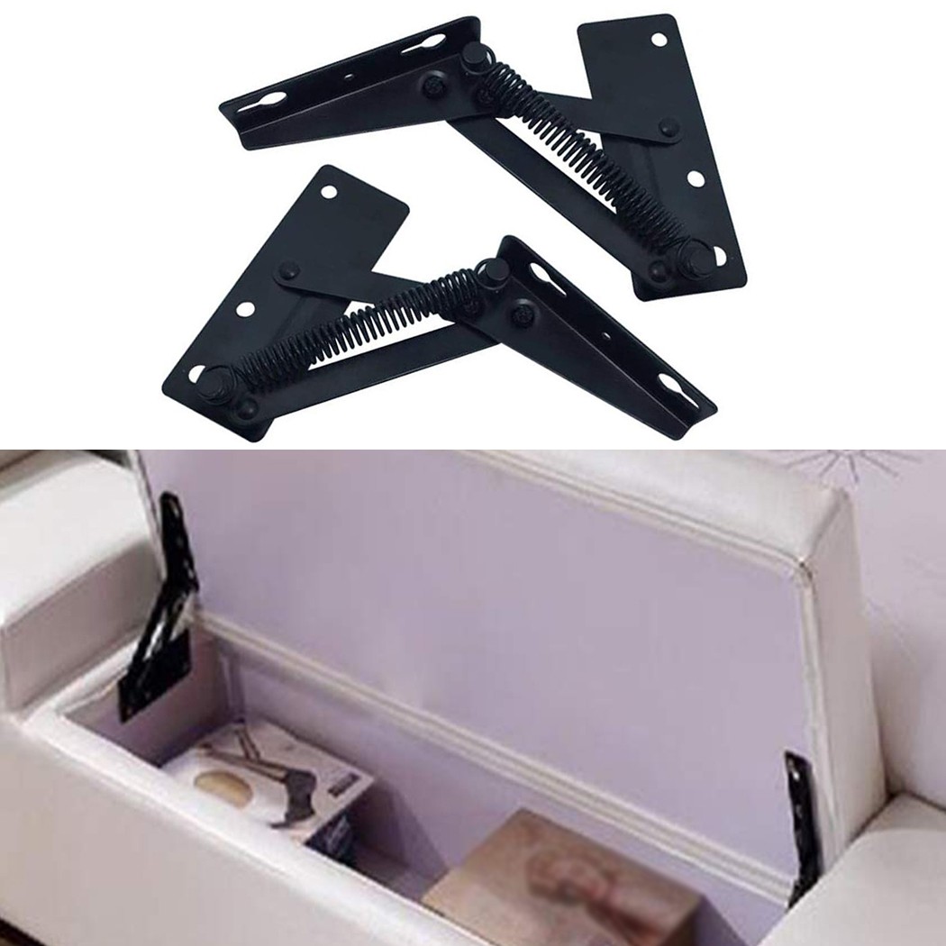 Cabinet Hinge Overlay - 2Pcs 스틸 소파 침대 힌지 3