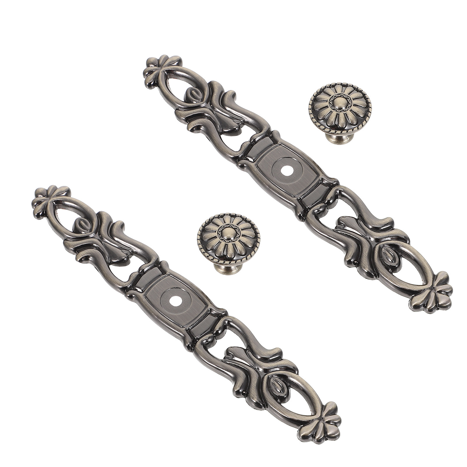 2개 세트의 브론즈 색상 서랍 손잡이, 빈티지 유럽 스 - Furniture Hardware Drop Pulls 리뷰 및 가격