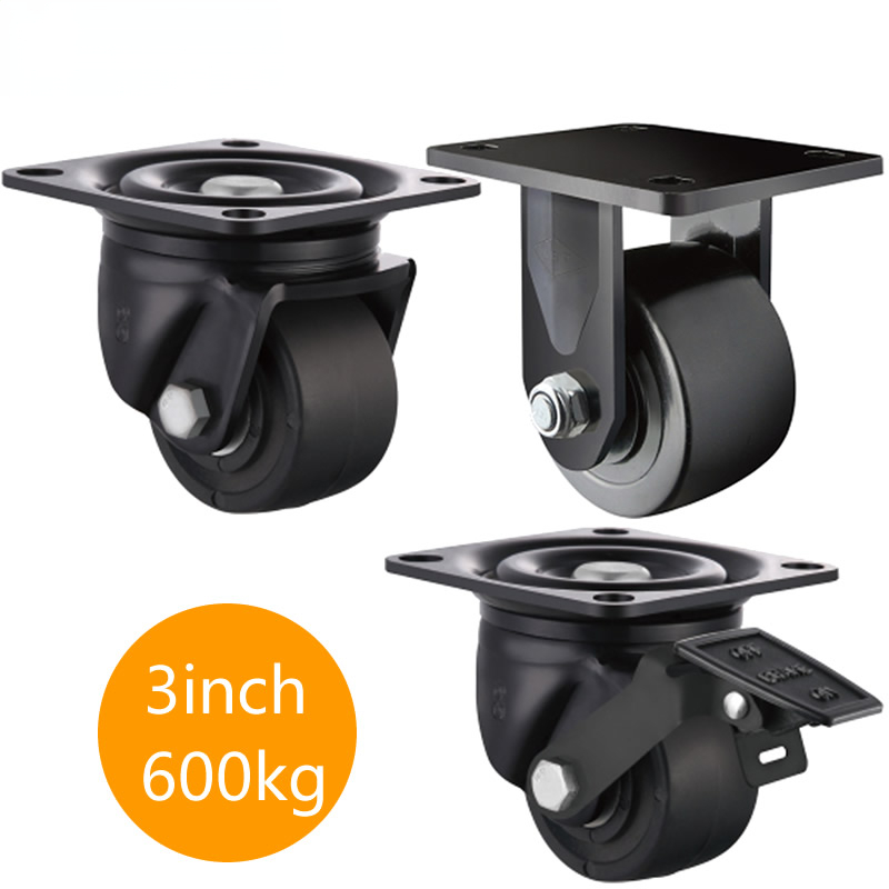 하중 600KG, 3인치 저상형 캐스터/휠, 브레이크  - Furniture Hardware Lowes 리뷰 및 가격