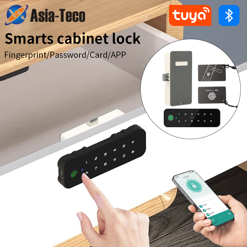 Tuya 블루투스 스마트 우드 캐비닛 지문 잠금 앱 원 - Furniture Hardware Manufacturer 리뷰 및 가격