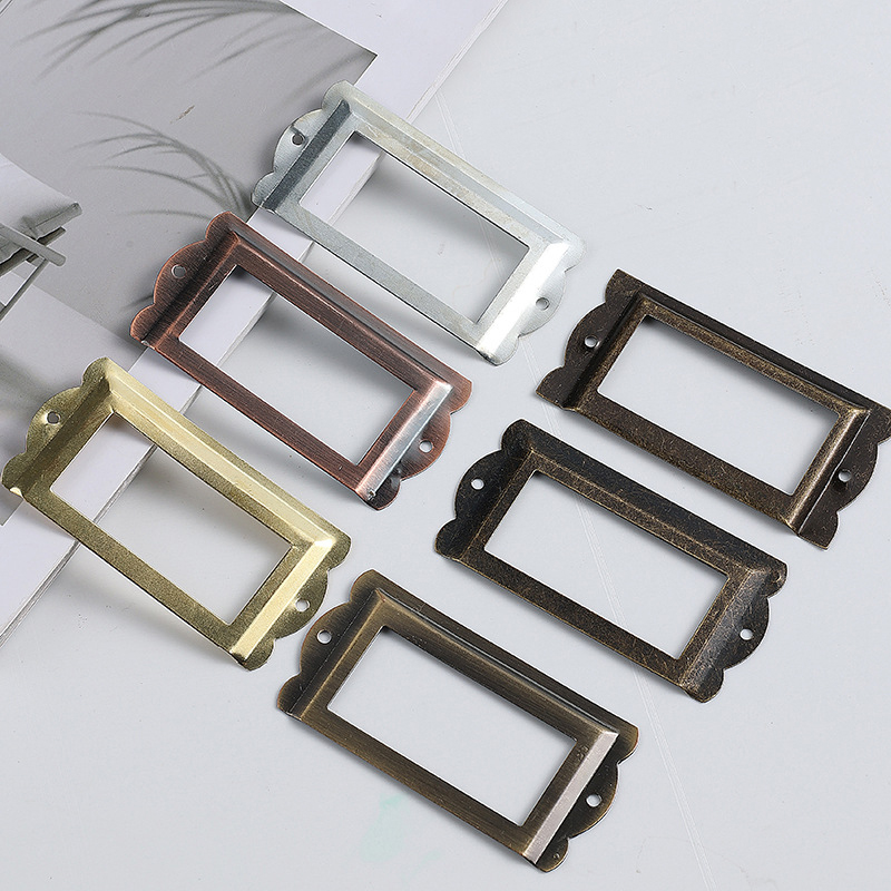 빈티지 라벨 홀더 골동품 도서관 카드 파일 캐비닛, 이 - Furniture Hardware Names 리뷰 및 가격