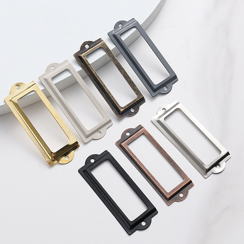 빈티지 라벨 홀더 골동품 도서관 카드 파일 캐비닛, 이 - Furniture Hardware Names 리뷰 및 가격