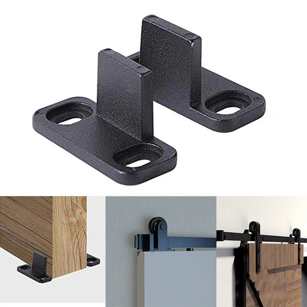 1 쌍 바닥 고정 저소음 헛간 문 바닥 가이드 슬라이딩 - Furniture Hardware Lowes 리뷰 및 가격