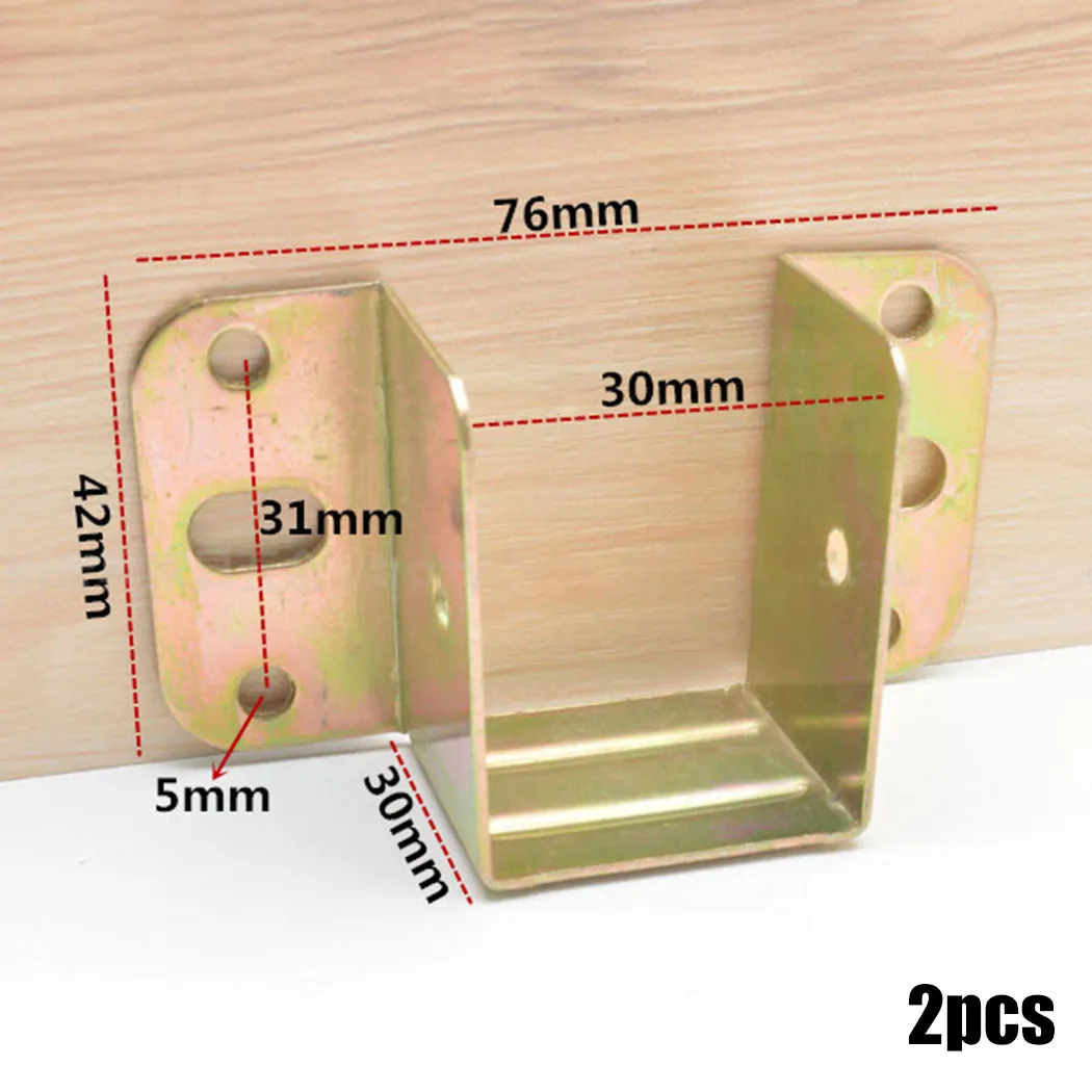 2pcs U 모양의 금속 침대 브래킷 침대 프레임 고정 - Furniture Hardware Manufacturer 리뷰 및 가격