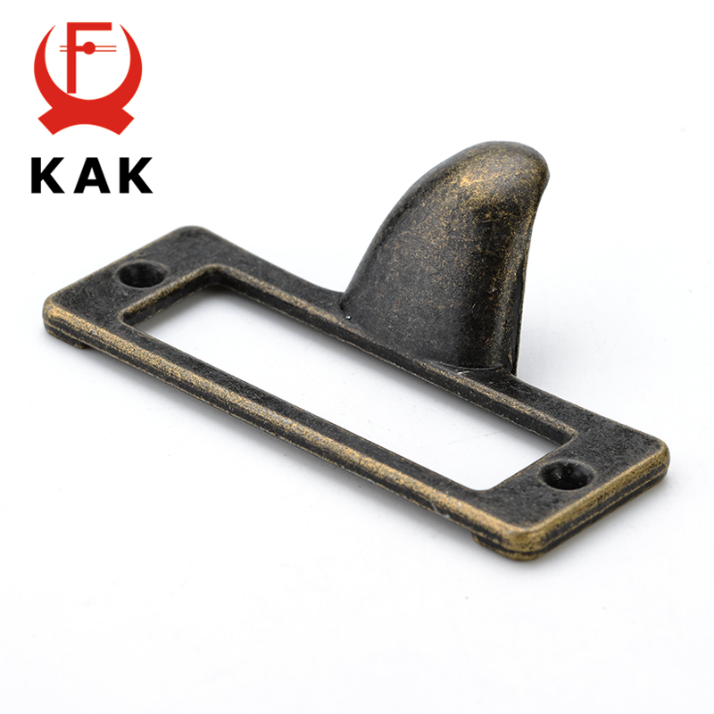 KAK 아연 합금 손잡이 골동품 황동 라벨 풀 프레임  - Furniture Hardware Names 리뷰 및 가격