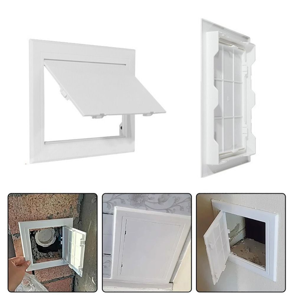 미우 화이트 액세스 패널 도어 플라스틱 자가 접착식 검 - Furniture Hardware Fitting 리뷰 및 가격