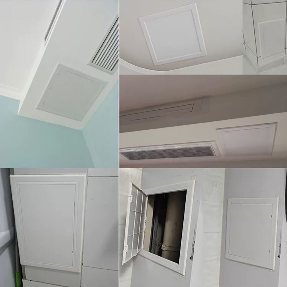 미우 화이트 액세스 패널 도어 플라스틱 자가 접착식 검 - Furniture Hardware Fitting 리뷰 및 가격