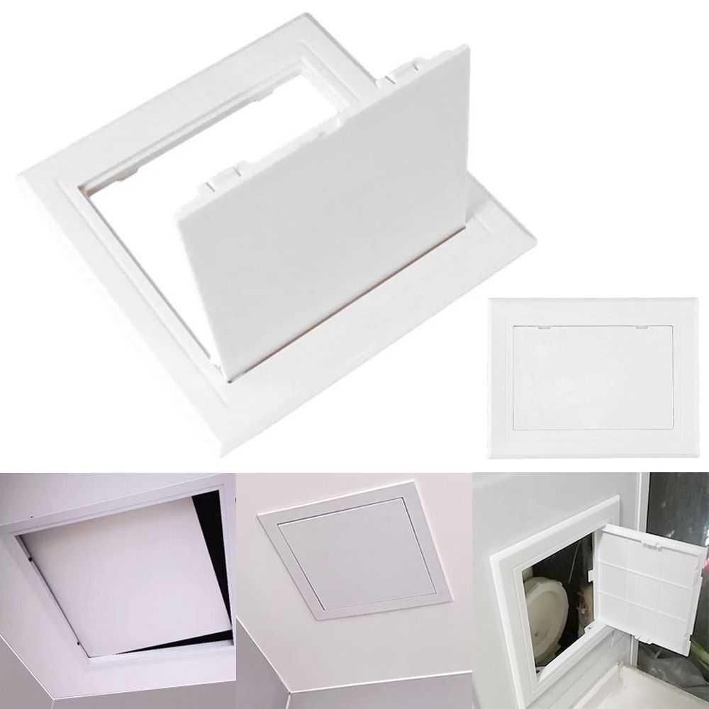 미우 화이트 액세스 패널 도어 플라스틱 자가 접착식 검 - Furniture Hardware Fitting 리뷰 및 가격