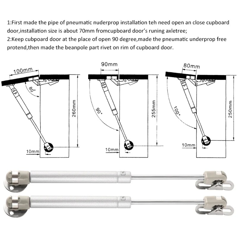 2개입 20/60/100N/150N 가구 힌지 주방 캐 - Cabinet Hinge Overlay 리뷰 및 가격