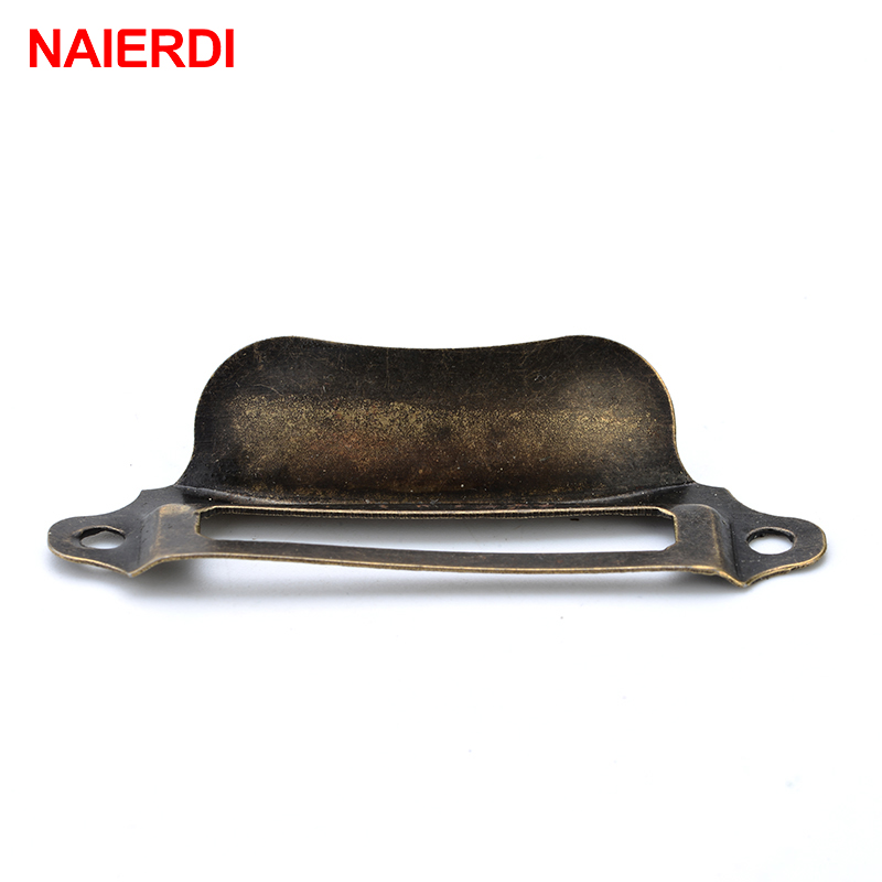 NAIERDI-골동품 상자 레이블 손잡이, 레트로 풀  - Furniture Hardware Names 리뷰 및 가격