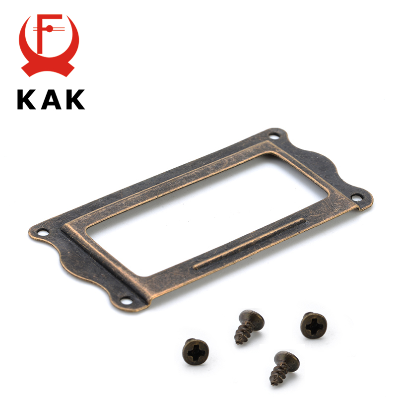 NED-골동품 황동 손잡이 64x32mm, 라벨 풀 프 - Furniture Hardware Names 리뷰 및 가격