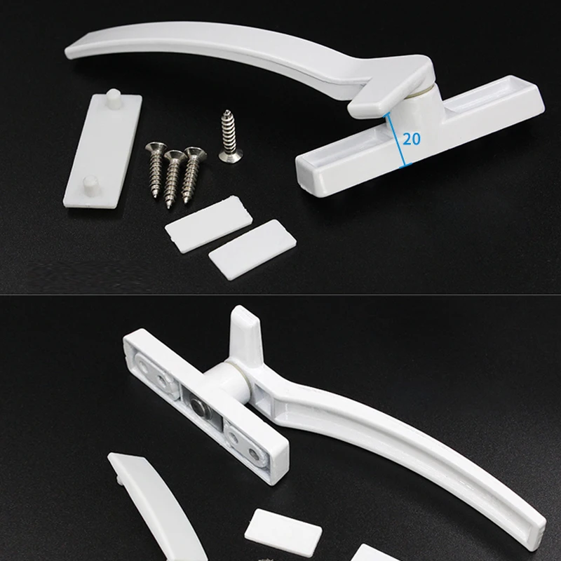 왼쪽 오른손 흰색 교체 창 핸들 손 아연 합금 창 하드 - Furniture Hardware Fitting 리뷰 및 가격