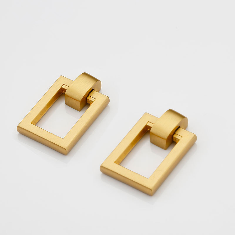 드롭 링 캐비닛은 아연 합금 사각형 모양 가구 핸들 하 - Furniture Hardware Drop Pulls 리뷰 및 가격