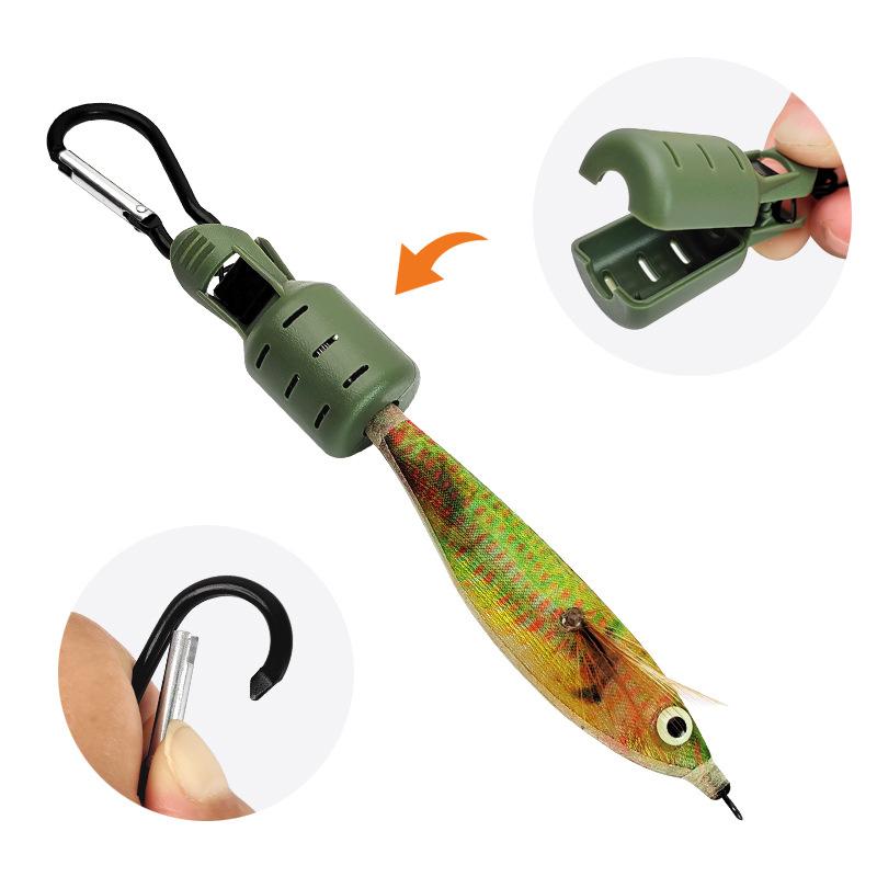 카라비너가 있는 오징어 지그 미끼 보호기 웹풋 문어 에 - Furniture Hardware Jig 리뷰 및 가격