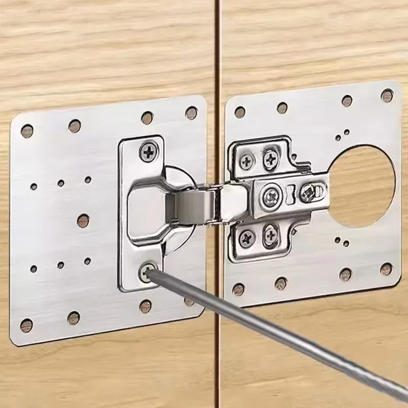 힌지 수리용 플레이트, 주방 수납장 문 힌지용 장착 플 - Cabinet Hinge Overlay 리뷰 및 가격