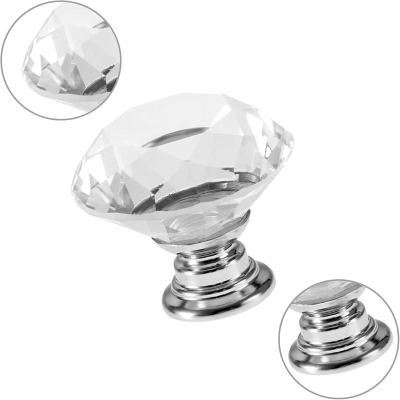 6Pcs 나사가있는 캐비닛 손잡이 30mm 원형 서랍  - Furniture Hardware Manufacturer 리뷰 및 가격