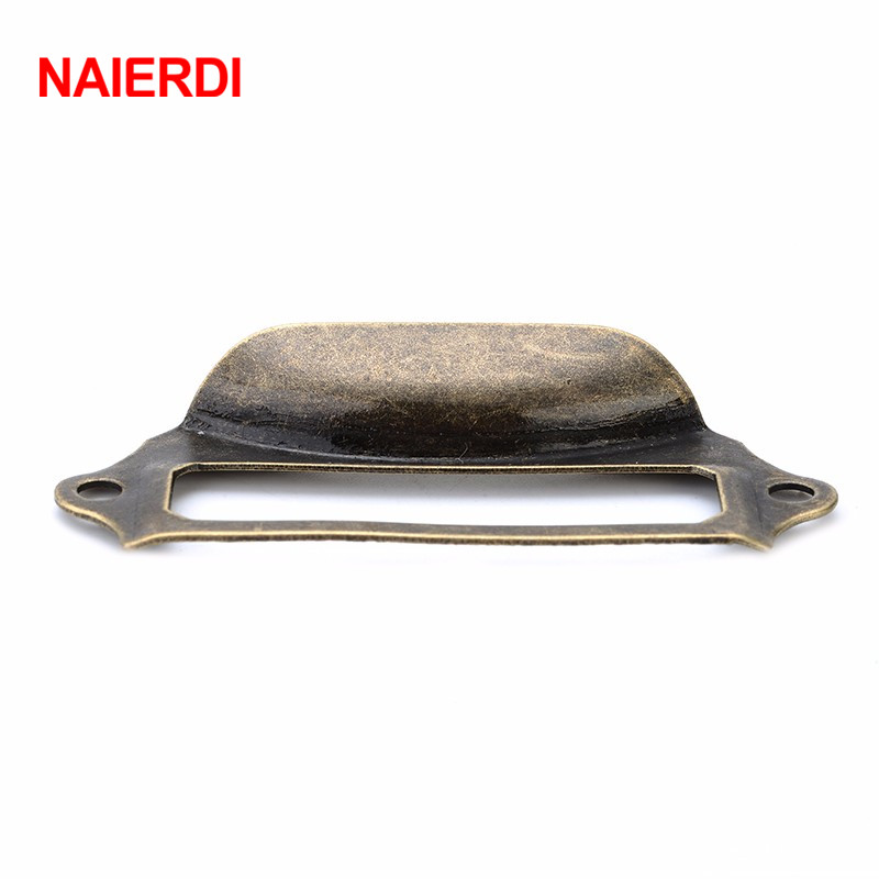 NAIERDI 5 개 골동품 황동 금속 라벨 풀 프레임 - Furniture Hardware Names 리뷰 및 가격