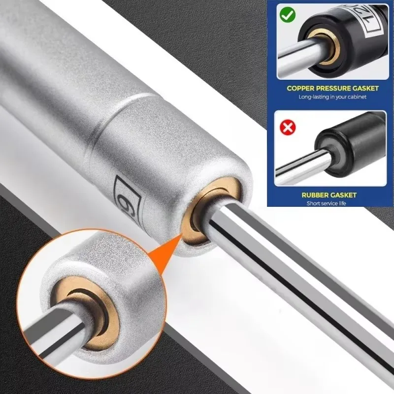 20N-200N 구리 힘 캐비닛 도어 리프트 지원 가스 - Cabinet Hinge Overlay 리뷰 및 가격