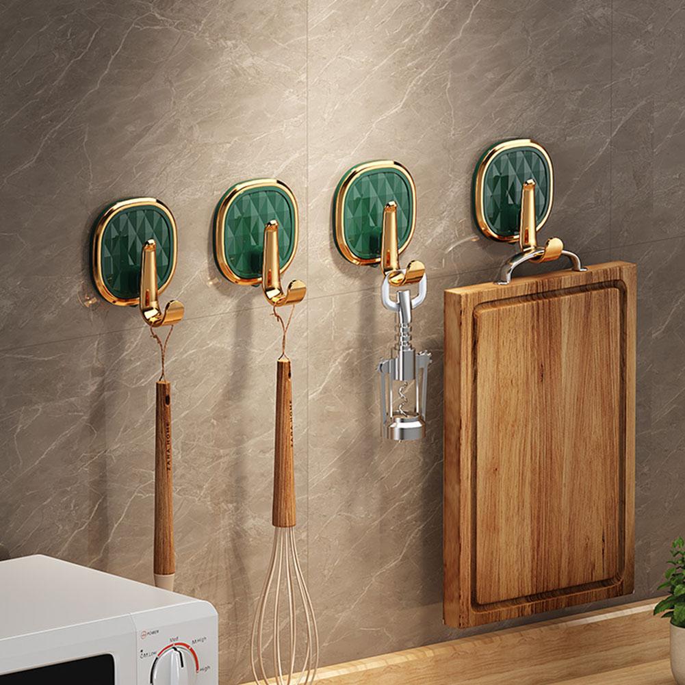 강력한 접착 벽 후크 장착 문짝 키 천 코트, 욕실 로 - Furniture Hardware Fitting 리뷰 및 가격
