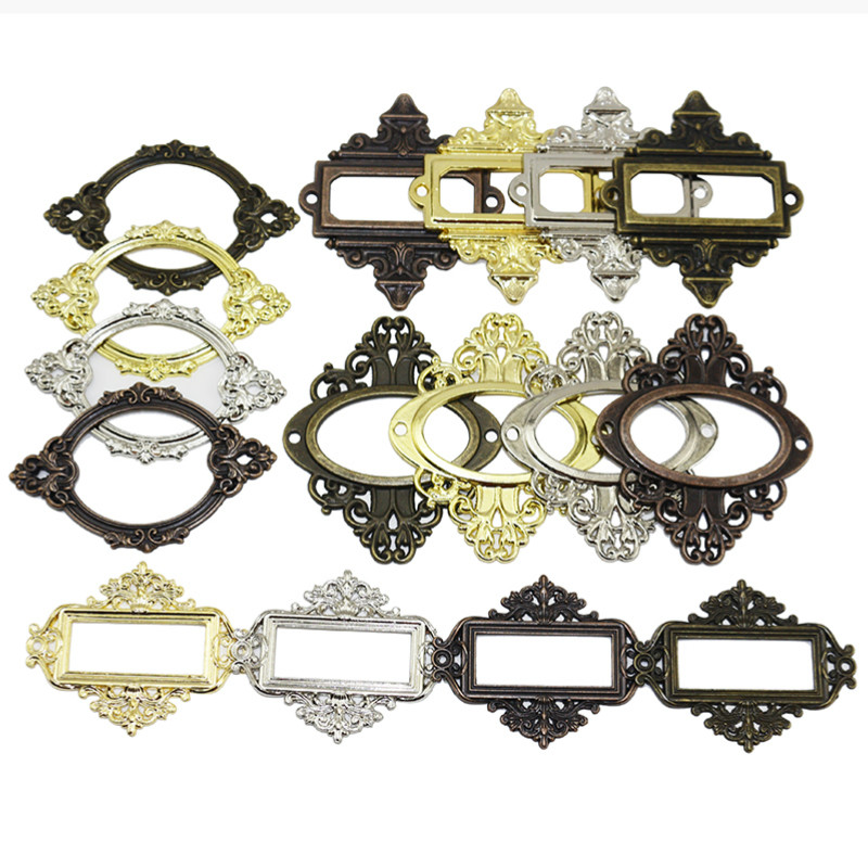 골동품 조각 액세서리 약품 서랍 라벨 풀 프레임, 파일 - Furniture Hardware Names 리뷰 및 가격